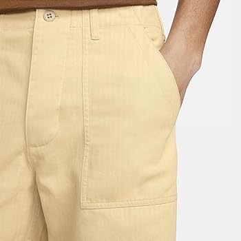 現行品　NIKE ナイキ ライフ メンズ ファティーグ パンツ　ベージュ　セサミ NIKE公式】ナイキ ライフ メンズ ファティーグ パンツ